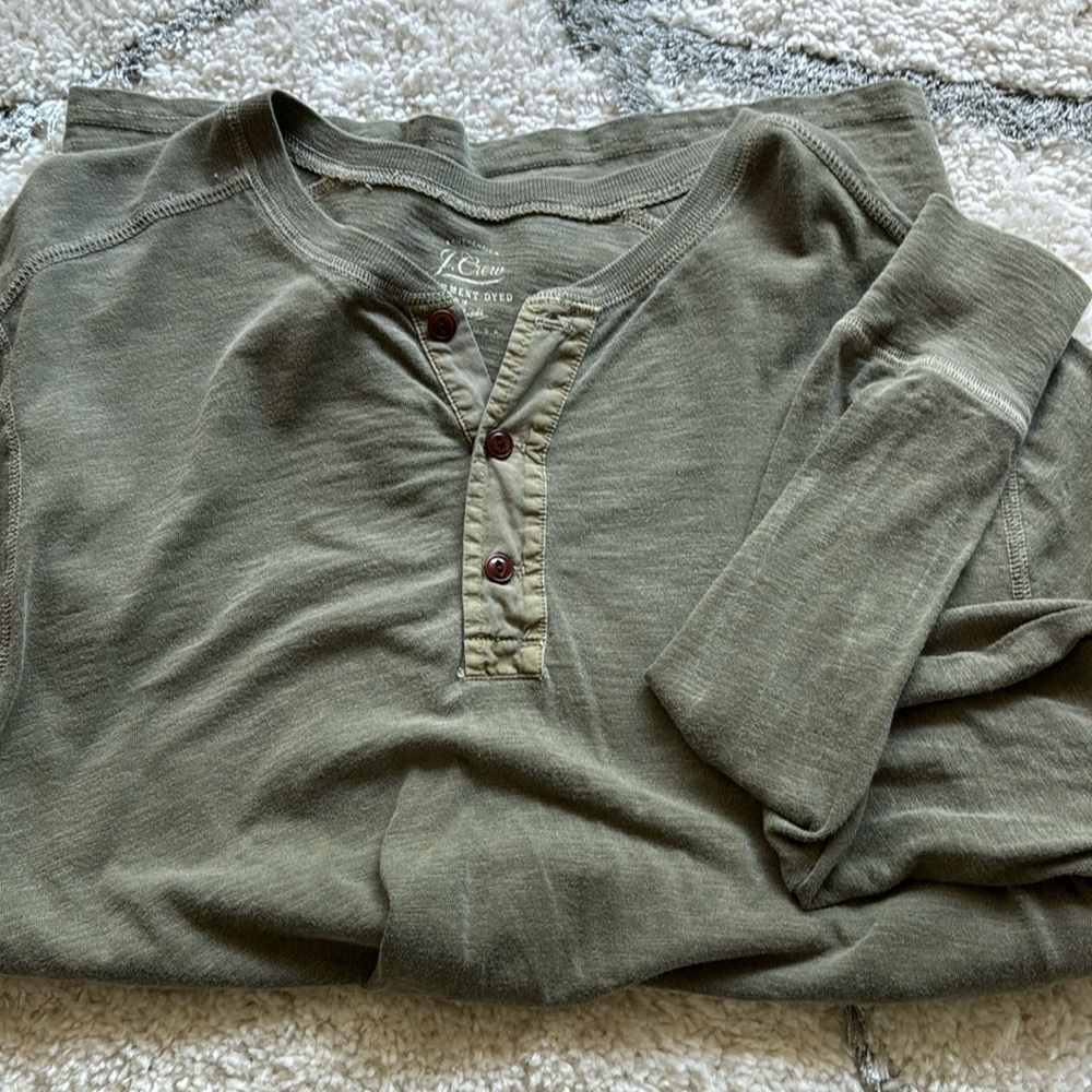 J Crew long sleeve button shirt